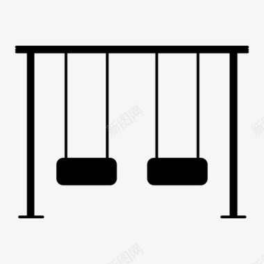 网页按钮样式秋千娱乐摇篮图标图标