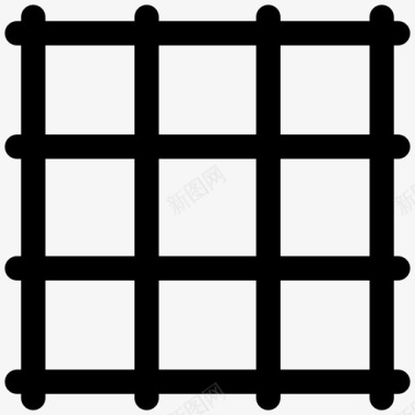 烧烤字烧烤烧烤粗体线条81图标图标