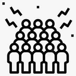 过剩拥挤人口过剩人多图标高清图片