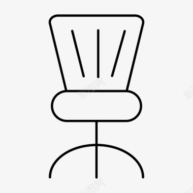椅子家具升降椅图标图标