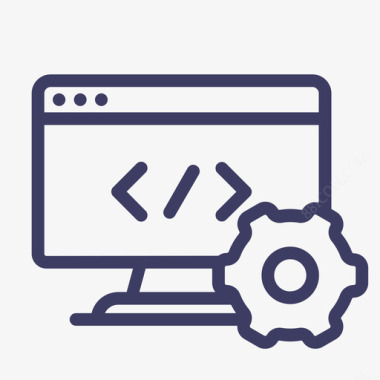 网页开发图标免费下载_网页开发矢量图标-88icon