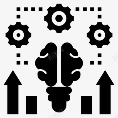 系统思维规律性思维符号图标图标