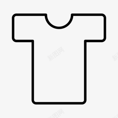 服装网页衬衫布料服装图标图标
