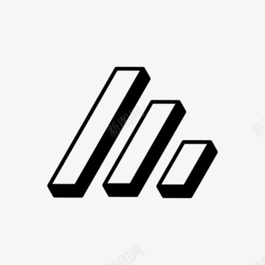 条形图表图表条形图业务图标图标