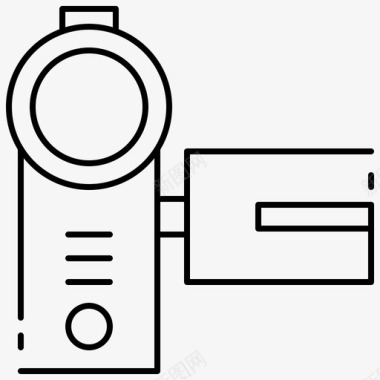 摄像头手持摄像头摄像机录像机图标图标