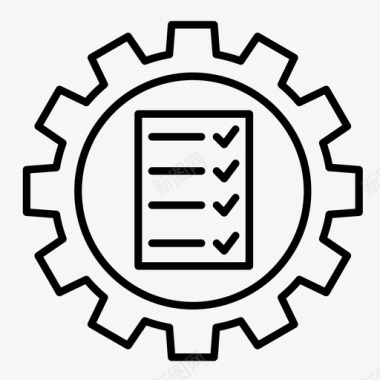 行发行库存管理检查表文档控制图标图标