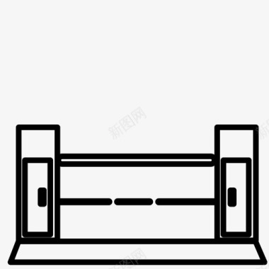 书桌柜家具家图标图标