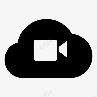 09、云端短视频图标