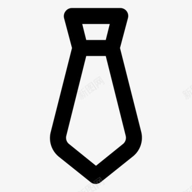 领带商务礼服图标图标
