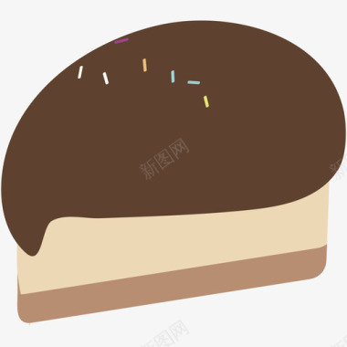 朱古力蛋糕图标