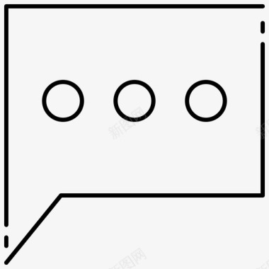 语音聊天短信泡泡聊天图标图标
