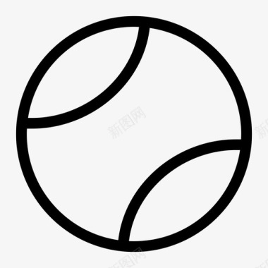 网球发球招牌图标图标