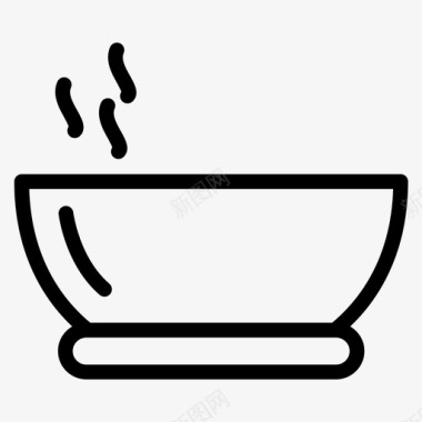 碗食物米饭图标图标