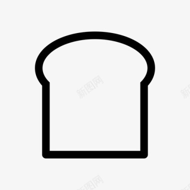 面包美味食物图标图标