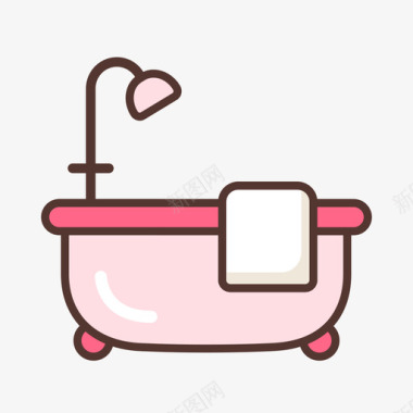 Bath浴缸 bath图标