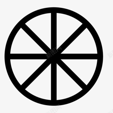 圆形状圆圆形状饼图图标图标