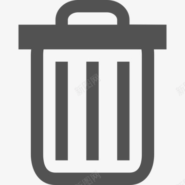 垃圾删除图标Trash_删除图标