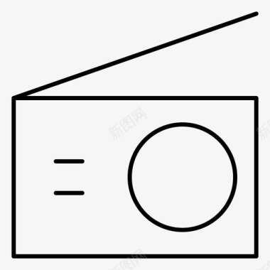 家用吹风机电器家用电器收音机图标图标