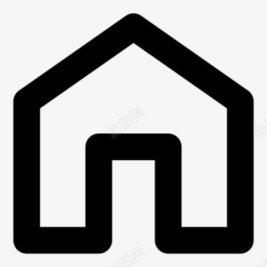 网站主页主页建筑房屋图标图标
