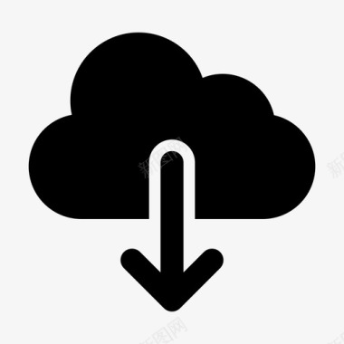 服务器云数据库图标图标