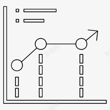 科技金融图表统计图表金融图标图标