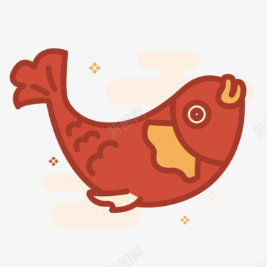 红鲤鱼图标