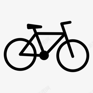 自行车骑图标图标