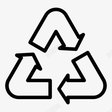 回收利用环境可持续性环保性回收利用图标图标