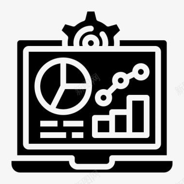 报告年终总结计算机报告业务图形图标图标