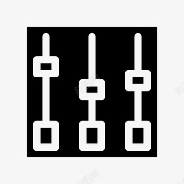 调整界面调整控制设置图标图标
