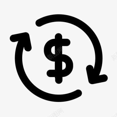 外汇外汇货币美元图标图标