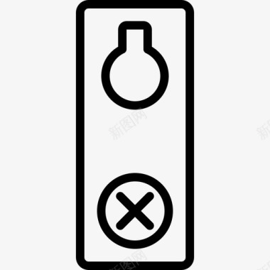 请勿靠近请勿打扰请勿打扰标志衣架图标图标