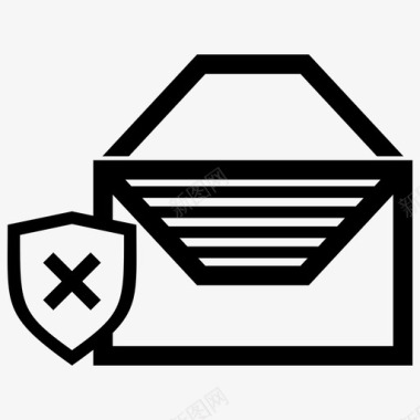 垃圾邮件垃圾邮件通信电子邮件图标图标