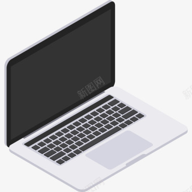 扁平商务人物MacBook Pro 图标