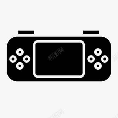 麦克风手持gameboy计算机手持控制器图标图标