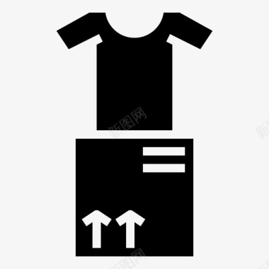 各种服装衣服图标下载捐衣服慈善服装图标图标