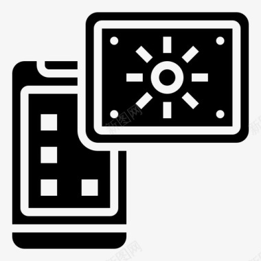 社会社会徽章预报应用气候图标图标