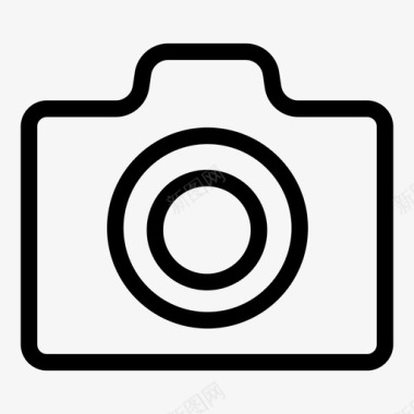 单头照相机照相机数码相机闪光灯照相机图标图标