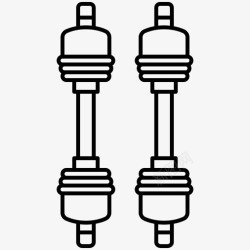 推进器轴推进器汽车驱动器图标高清图片