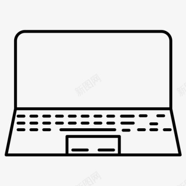 笔记本电脑电脑系统图标图标
