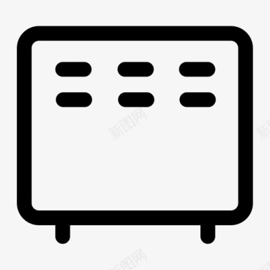 取暖气取暖器图标