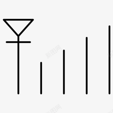 移动互联网海报信号互联网移动图标图标