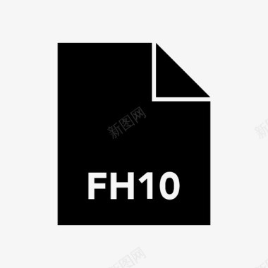 RAW格式文件格式glyph粗体fh10图标图标