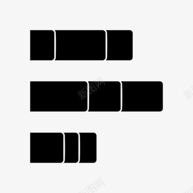 条形图表条形图分析比较图标图标