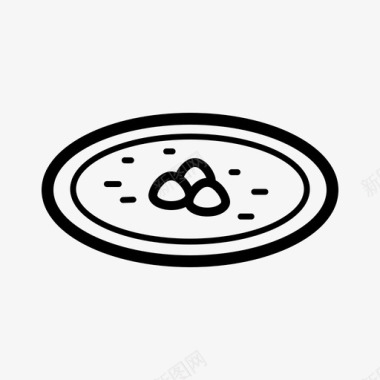 面条饺子汤中餐面条图标图标