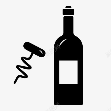 采购产品葡萄酒开瓶器葡萄酒瓶图标图标