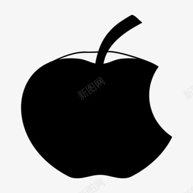 苹果吃新鲜苹果图标图标