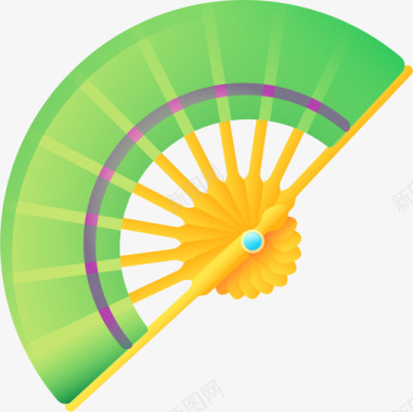 四叶风扇风扇一般32彩色图标图标