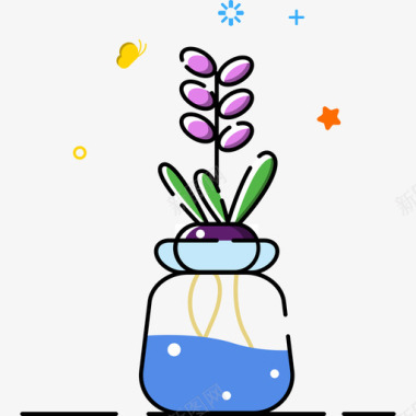 植物icon-风信子图标