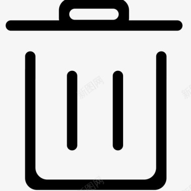 垃圾删除图标删除图标